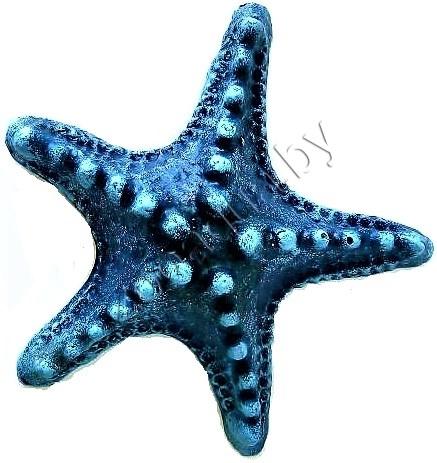 Звезда малая (синий) К-01с - фото 1 - id-p109715935