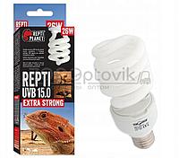 ReptiPlanet Ультрафиолетовая лампа Repti Planet Repti Extra Strong для пустынных террариумов UVB 15.0 13вт
