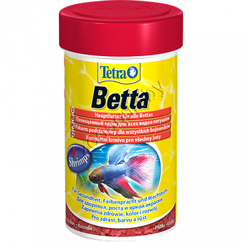 Tetra TETRA Betta Menu 100ml /27g гранулы для бойцовых рыб