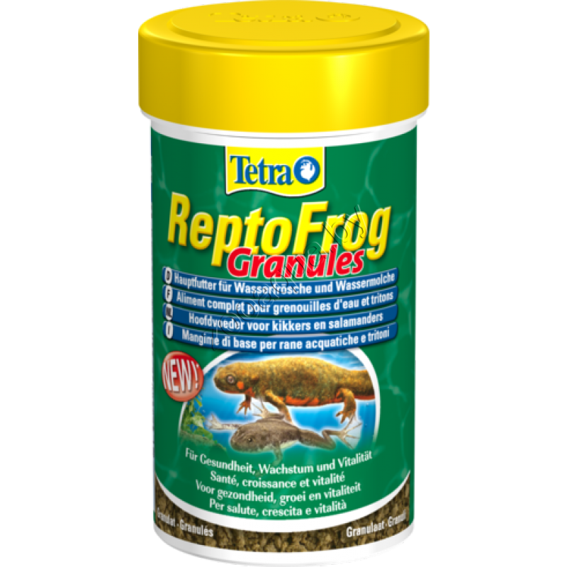 Tetra TETRA ReptoFrog Granules 100ml корм для лягушек и тритонов