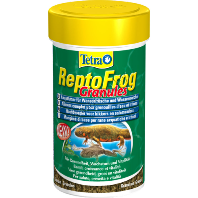 Tetra TETRA ReptoFrog Granules 100ml корм для лягушек и тритонов - фото 1 - id-p95967880