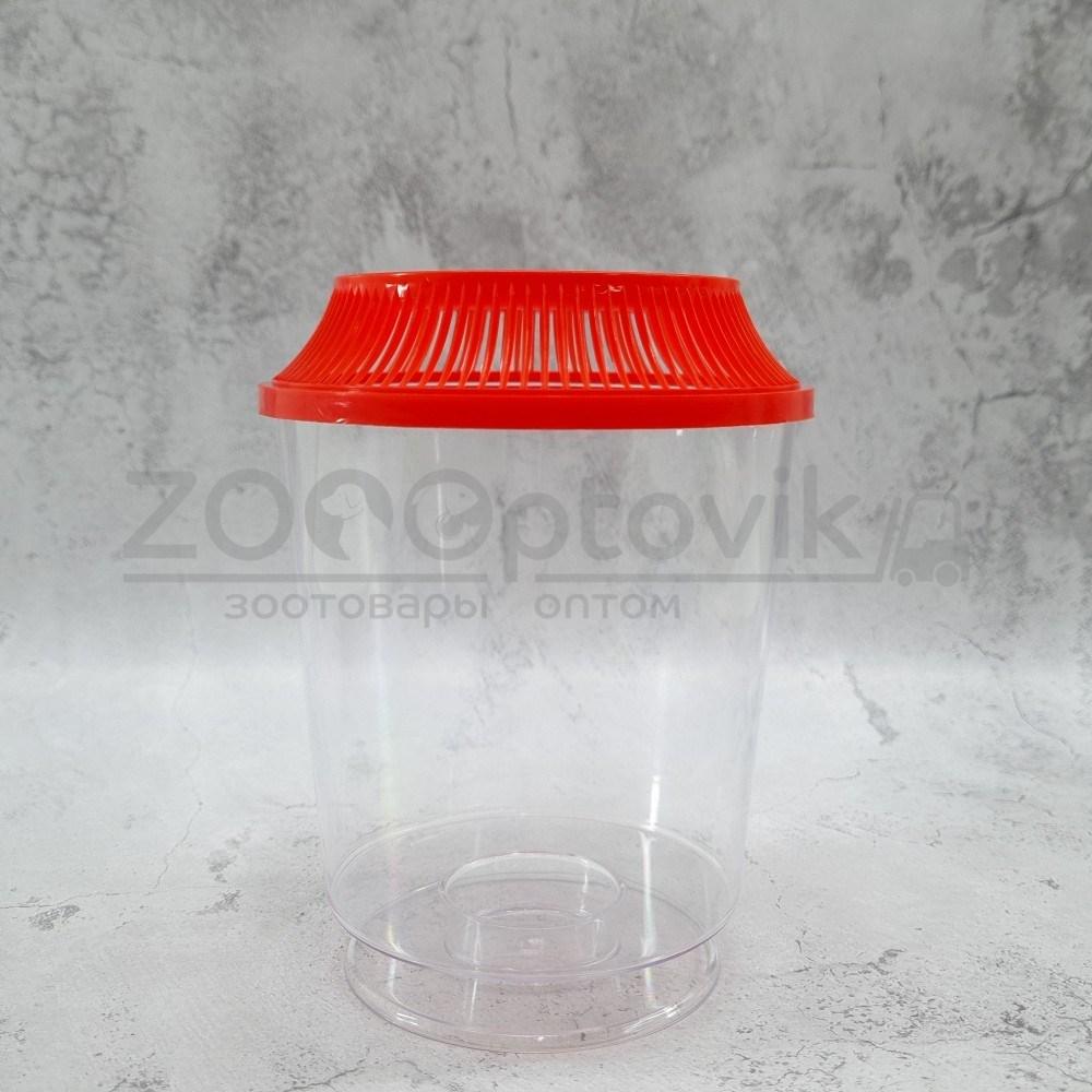 KW Zone Аквариум пластик KW Zone PT-100 1 литр для петушков - фото 1 - id-p168936801
