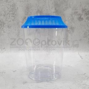 KW Zone Аквариум пластик KW Zone PT-100 1 литр для петушков - фото 2 - id-p168936801