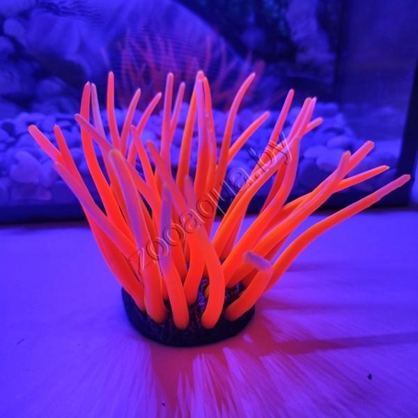 Коралл силиконовый красный 5.5х5.5х10см (SH499R) - фото 1 - id-p125281498