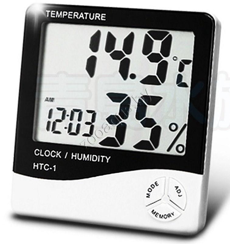 NOMOY PET Термогигрометр электронный (часы, температура, влажность, сигнал тревоги) 95х20х100мм - фото 4 - id-p139493644