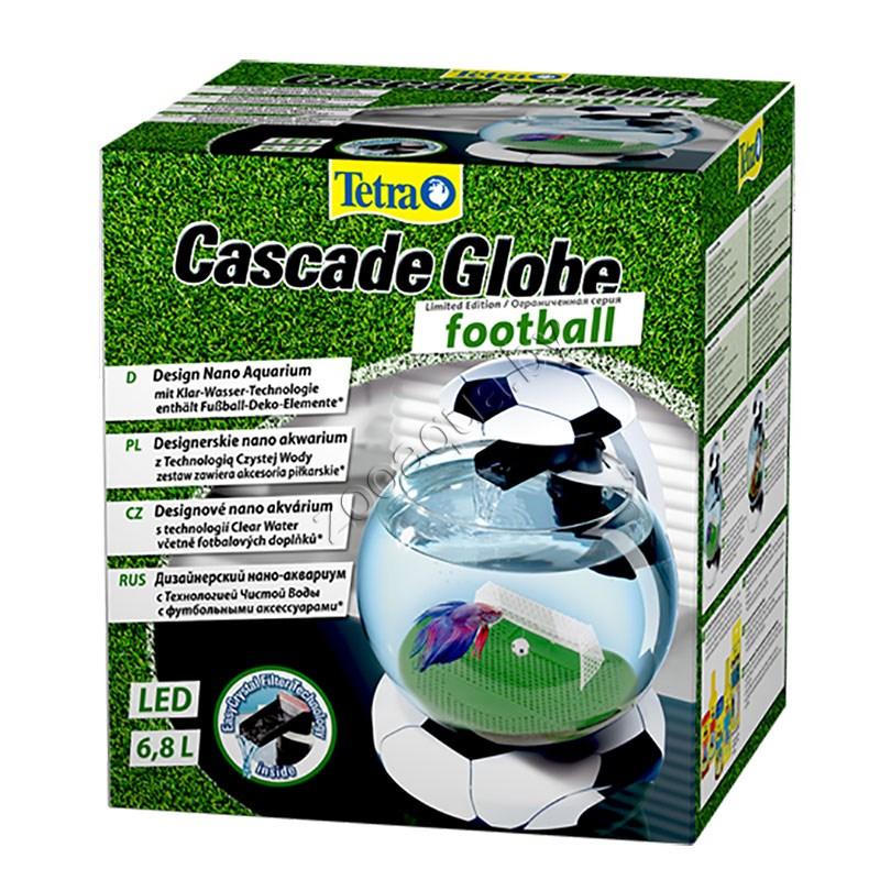 Tetra Аквариум Tetra Cascade Globe Football 6,8л круглый с LED светильником - фото 1 - id-p133811332