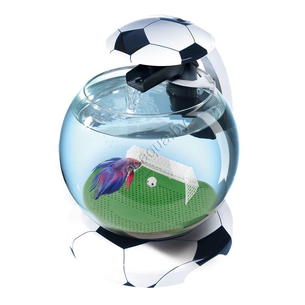 Tetra Аквариум Tetra Cascade Globe Football 6,8л круглый с LED светильником - фото 5 - id-p133811332
