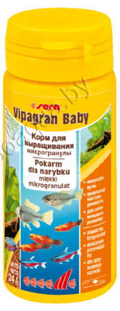 Sera Sera Vipagran baby 50ml/24g корм в гранулах для мальков (0700) - фото 1 - id-p95967919