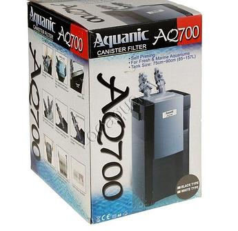 KW Zone Внешний канистровый фильтр, Aquanic AQ-700, 615 л/ч , для пресных и морских аквариумов