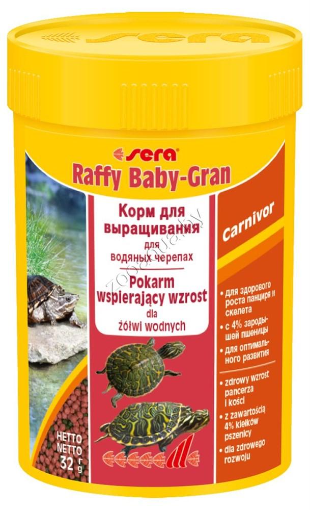 Sera Корм для рептилий S908 SERA Raffy baby gran 100ml/32g