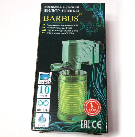 Barbus FILTER 013 Barbus WP-1250F Внутренний фильтр 800л/час - фото 2 - id-p114912526