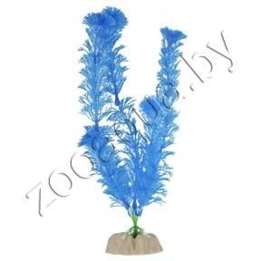 GLOFISH Растение пластиковое GLOFISH флуоресцентное синее 13см