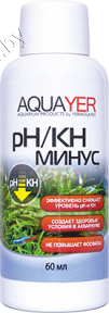 AQUAYER AQUAYER pH/KH минус, 60 mL