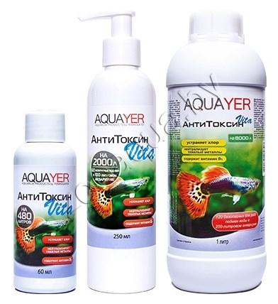 AQUAYER AQUAYER АнтиТоксин Vita, 500 mL - фото 2 - id-p140295681