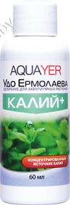 AQUAYER AQUAYER, Удо Ермолаева КАЛИЙ+ 60 mL - фото 1 - id-p140295691