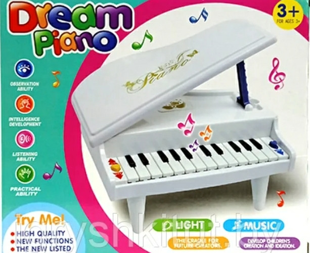 Детский рояль Dream Piano, свет, звук,