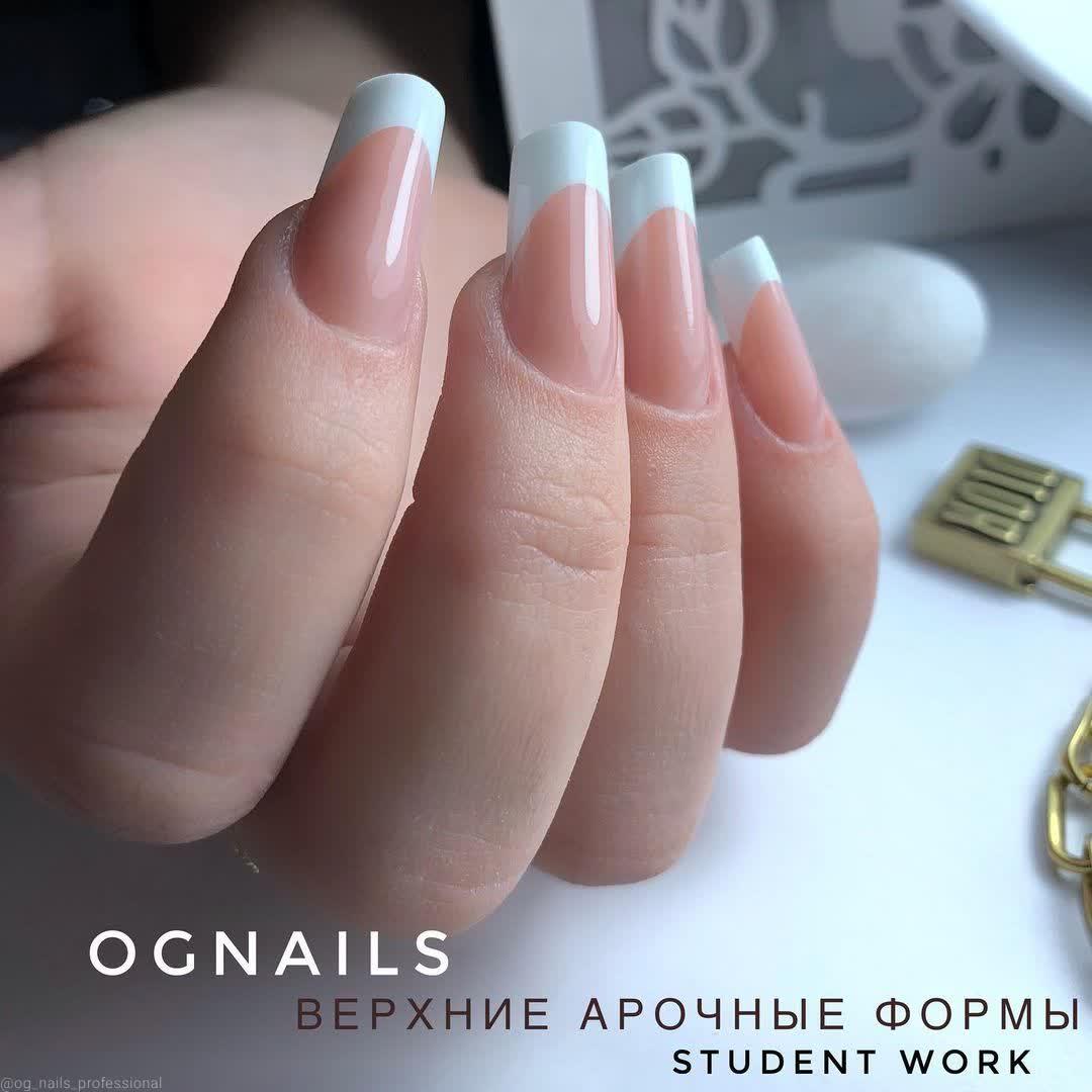 Верхние арочные формы для наращивания OG Nails №1 "Квадрат", 120 шт - фото 3 - id-p168937922