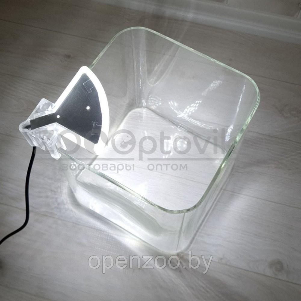 AQUA Аквариум Aqua Куб 3.2 л. с Led освещением - фото 2 - id-p168944351