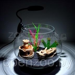 Аквариум Aqua круглый на 12 л. готовый комплект