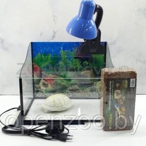 Черепашатник Aqua Wave на 27 л. готовый комплект 7 для сухопутной черепахирептилии