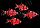 ZooAqua Барбус суматранский Glo Fish алый 2,5-2,9см, фото 3