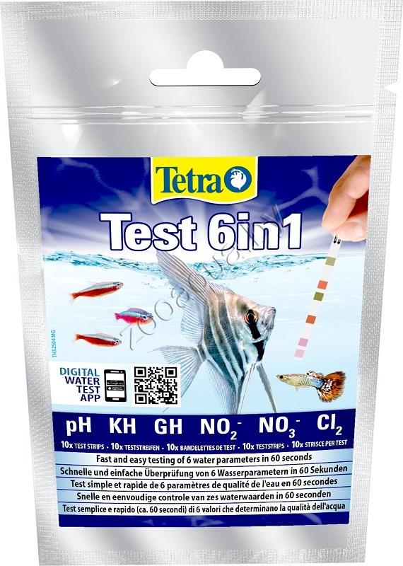 TETRA Тест 6 в 1 (+СL2) полоски 10 шт