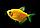Тернеция Glo Fish Оранжевая 2,5-2,8 см, фото 4