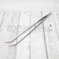 Пинцет из нержавеющей стали I-544 с загнутыми кончиками  для посадки водных растений