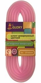 GLOXY Шланг воздушный GLOXY Розовый 4х6мм, длина 4м