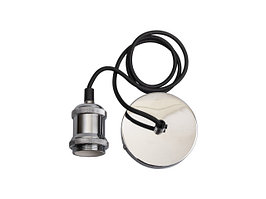 Светильник декоративный RETRO PLC 01 E27 230V/1M ELECTROSILVERING (патрон с проводом) JAZZWAY (, нейтральный