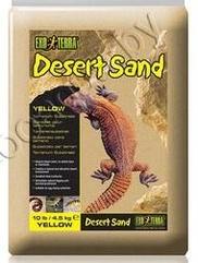 EXO-TERRA Песок для террариумов Desert Sand желтый 4,5 кг.