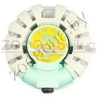 Нагреватель дисковый донный с терморегулятором 65W с пласт. защ. (акв. до 65л) для черепах 220V,50H