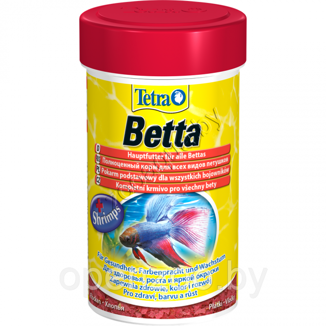 Tetra TETRA Betta Menu 100ml /27g гранулы для бойцовых рыб