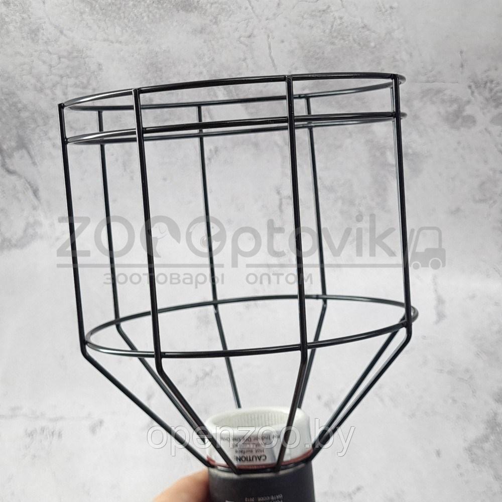 Repti-Zoo Светильник 08RL на зажиме, металлическая сетка, 200 Вт, 142 мм - фото 6 - id-p168944484