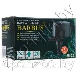 PUMP 008 Barbus LED-188 Водяная помпа с индикаторами LED ( 1200 л/ч , 20 Ватт)