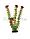 Barbus Пластиковое растение Plant 03330 Кабомба красная 30см, фото 2