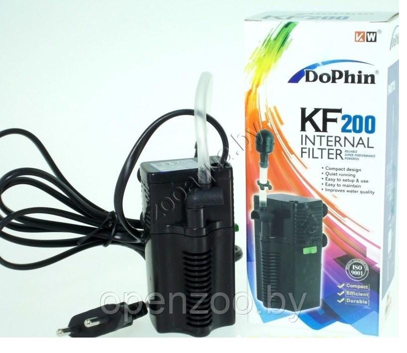 KW Zone Внутренний фильтр KW Dophin KF-200, 3.2 вт., 240л/ч, с регулятором - фото 3 - id-p89194773