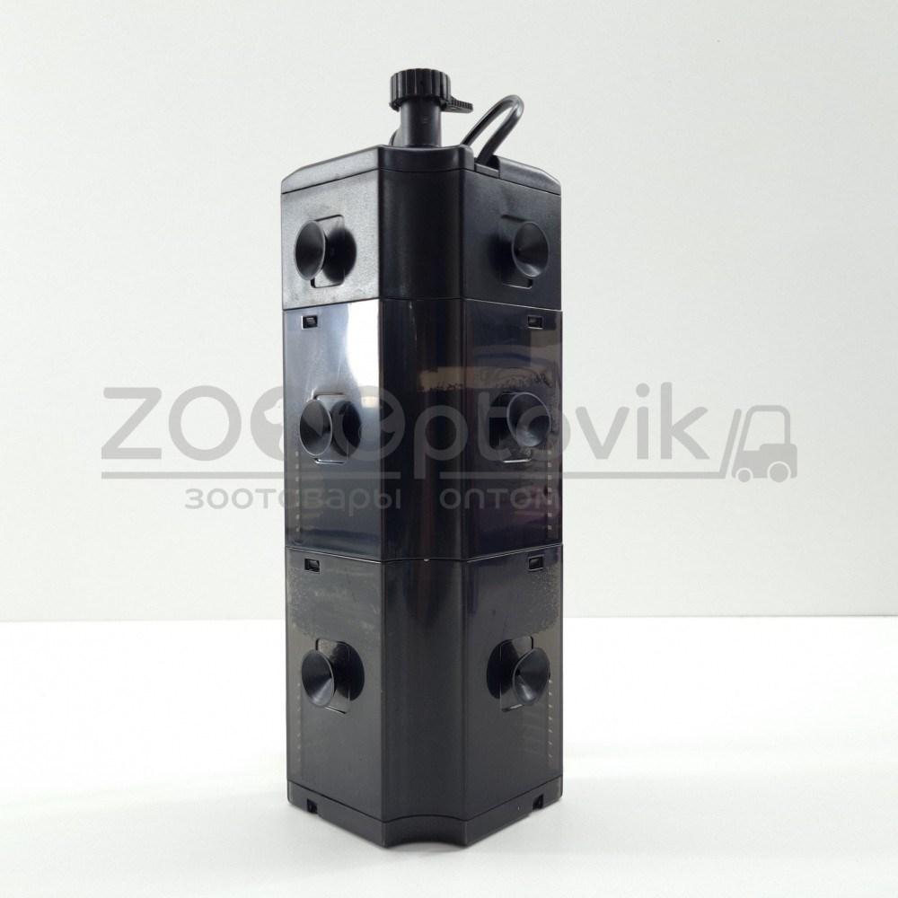 KW Zone Dophin TF-800 (KW) Угловой внутренний фильтр, 12 вт., 650 л.ч., с регулятором и дождиком - фото 2 - id-p155306046