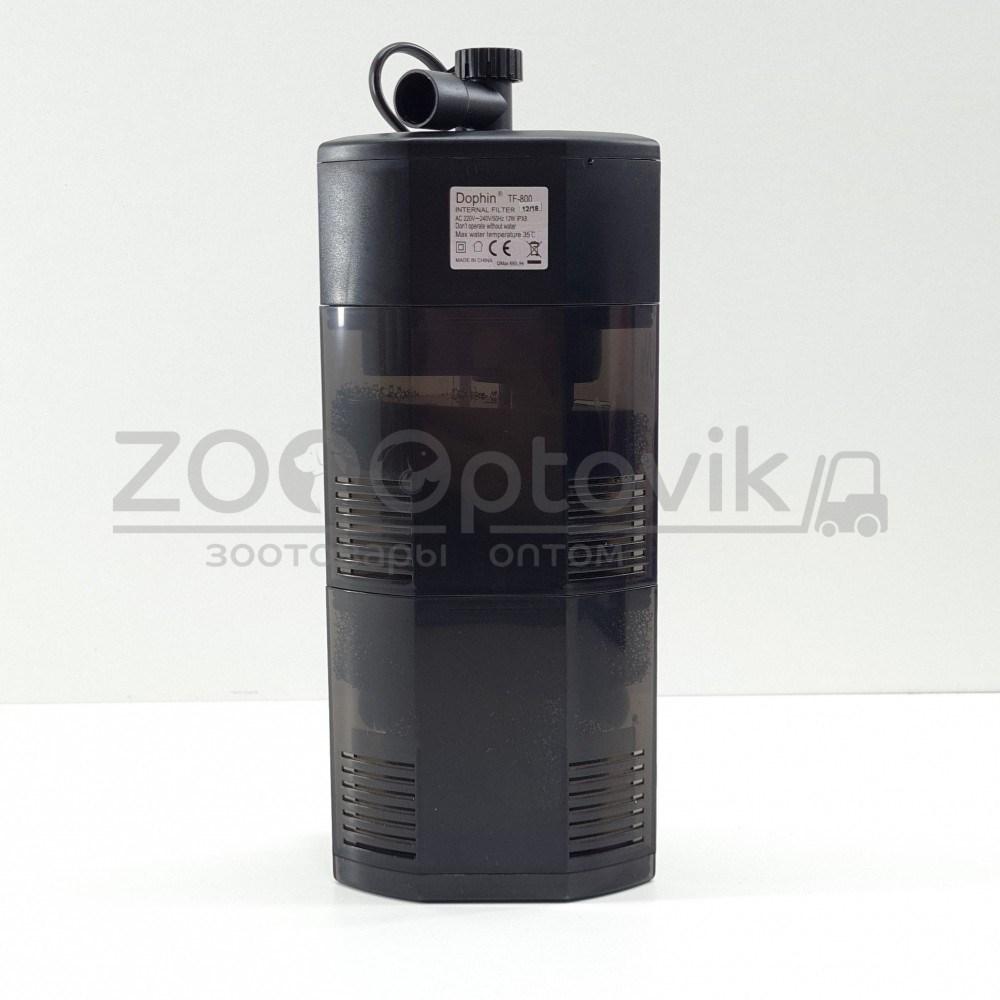 KW Zone Dophin TF-800 (KW) Угловой внутренний фильтр, 12 вт., 650 л.ч., с регулятором и дождиком - фото 3 - id-p155306046