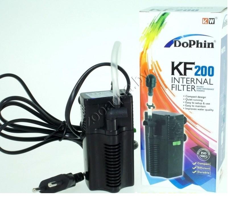 KW Zone Внутренний фильтр KW Dophin KF-200, 3.2 вт., 240л/ч, с регулятором - фото 3 - id-p121584259