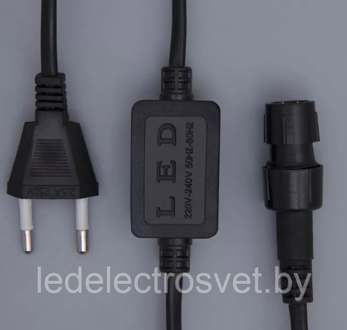 Контроллер уличный для LED дюралайта 13 мм, 2W, до 100 метров, 8 режимов - фото 1 - id-p168976281