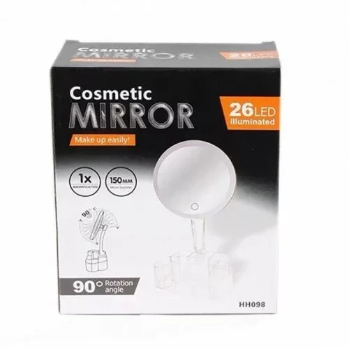 Зеркало косметическое Cosmetic Mirror 26 LED - фото 6 - id-p168977080