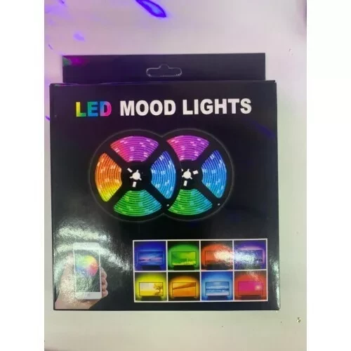 Светодиодная лента Bluetooth 5050 RGB LED Strip 5 метров управление через приложение - фото 3 - id-p168977082