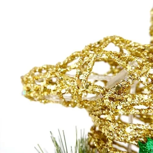 Украшение новогоднее "Золотой олень" 30 см со светодиодами - фото 5 - id-p168977086