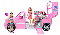 Игровой набор Mattel Barbie Сестры в лимузине, 4 куклы, GFF58