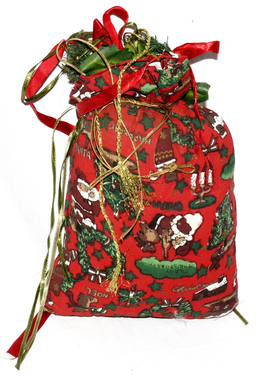 Украшение под ёлку "Рождественский мешок Санты" - фото 2 - id-p168980760