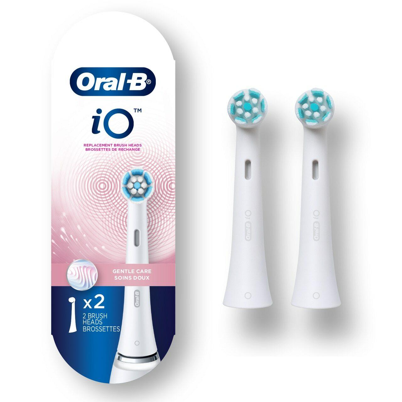 Сменная насадка Oral-B iO Gentle Care (2 шт, белый)