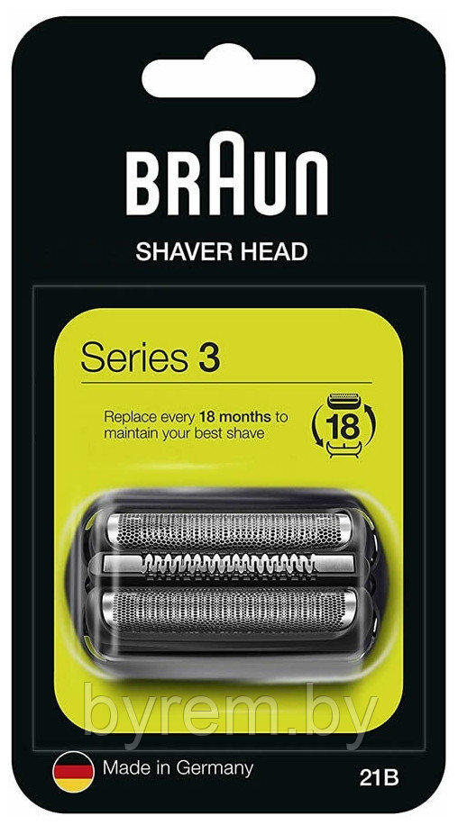 Сетка и режущий блок ( Браун) Braun 21B / Cassette Series 3