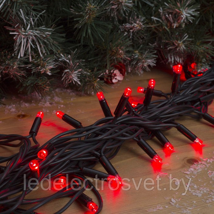 НИТЬ SPEC. IP44, УМС, 10 м, Н.Т. 3W LED-100-220V, КРАСНЫЙ 187246