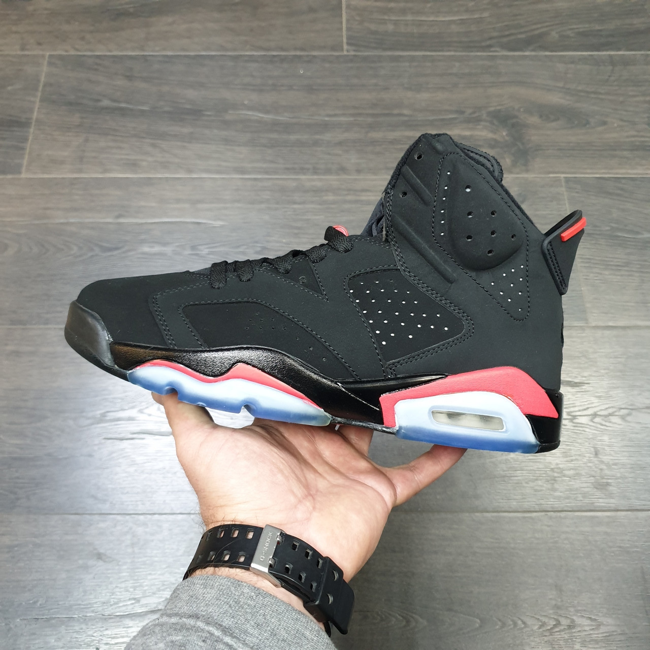 Кроссовки Баскетбольные Air Jordan 6 Black Infrared